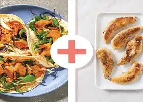 Jamaican Jerk Chicken Tacos with Baby Spinach Slaw & Smokey Aioli recipe