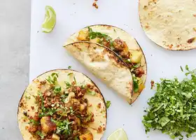 Linda McCartney Vegetarian Sausage Chorizo and Potato Tacos recipe