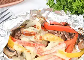 Keto Philly Cheesesteak Foil Packets recipe