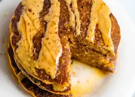 Healthy Pumpkin Pancakes recipe