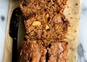 The Best Healthy Apple Bread Ever (vegan + gluten-free) recipe