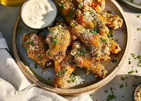 Garlic Parmesan Wings recipe