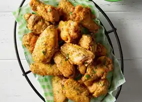 Fried Lemon-Pepper Wings recipe