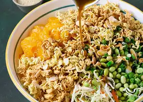 Crunchy Ramen Noodle Salad recipe