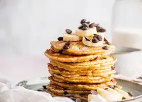 Banana Chocolate Chip Pancakes recipe