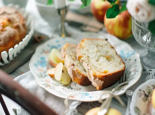 Ovo Vegetarian Apple Bread Recipe