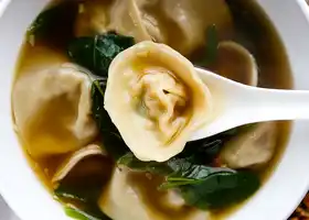 Vegetable Wonton Soup (馄饨汤) recipe