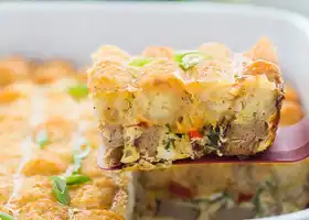 Easy Tater Tot Breakfast Casserole recipe