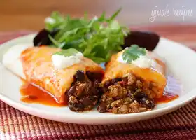 Turkey and Black Bean Enchiladas recipe