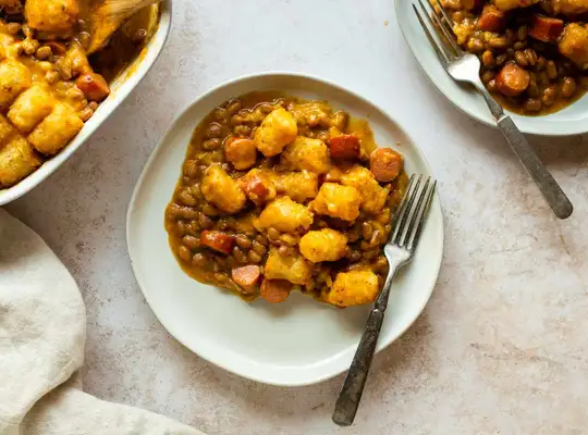 Stashcook | Hot Dog Tater Tot Casserole