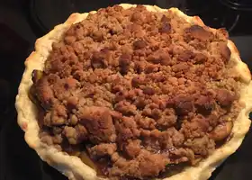 Awesome Gluten Free Apple Pie With Crumble Topping recipe