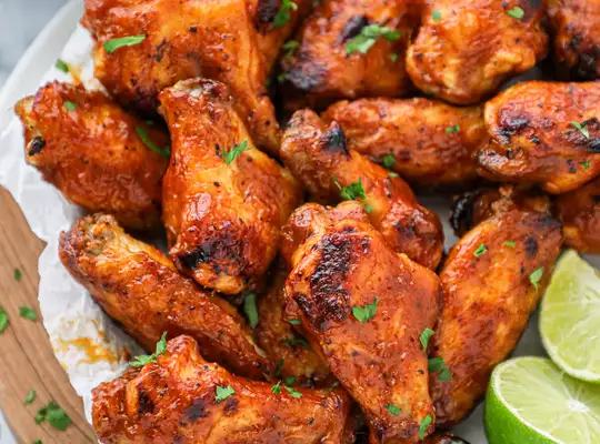 Stashcook | Spicy Mango BBQ Chicken Wings