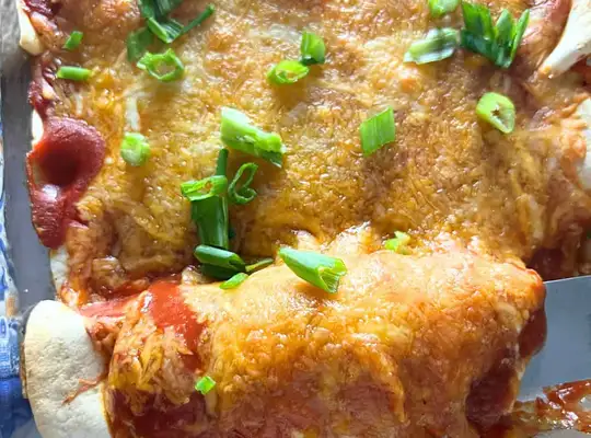 Stashcook | Healthy Baked Turkey Enchiladas