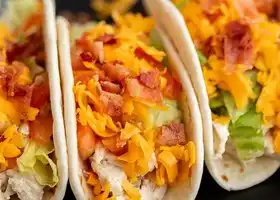 Bacon Ranch Chicken Tacos recipe