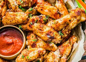 Crispy Grilled Chicken Wings recipe