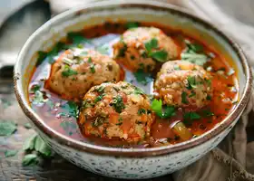 Spiced Chicken Meatball and Quinoa Stew recipe