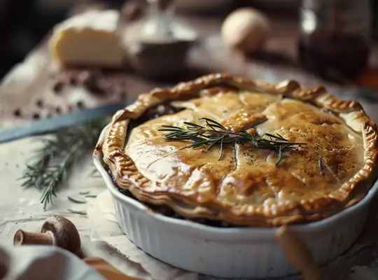 Stashcook | Beef and Mushroom Pie