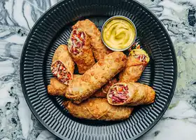 Corned Beef and Cabbage Egg Rolls recipe