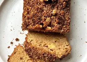 Paleo Apple Bread with Cinnamon Streusel recipe