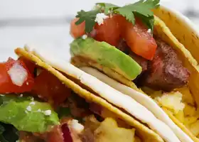 Double-Decker Steak Breakfast Tacos Recipe by Tasty recipe