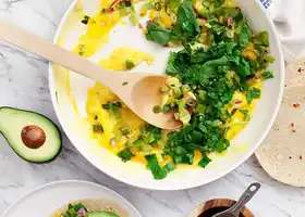 Healthy Breakfast Ideas: Veggie Breakfast Tacos recipe