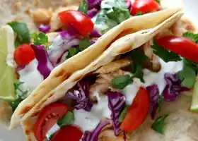 Alaska Cod Fish Tacos with Garlic Lime Sour Cream (slow cooker, instant pot or oven) recipe