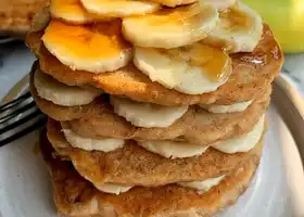 The Best Vegan Banana Pancakes! recipe