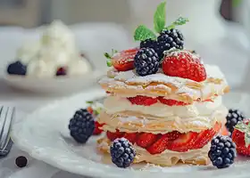 Puff Pastry Berry Napoleon recipe