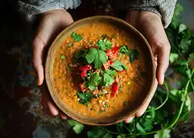 Creamy Coconut Lentil Curry recipe