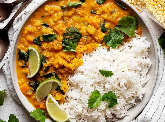 Stashcook | Quick Lentil Coconut Curry (Vegan & Ready In 30 Minutes)