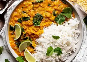 Quick Lentil Coconut Curry (Vegan & Ready In 30 Minutes) recipe