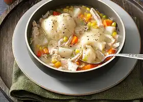 Momma’s Turkey Stew with Dumplings recipe