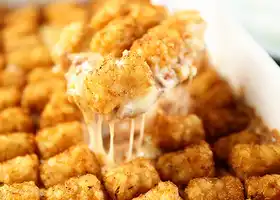 Kickin’ Creole Tater Tot Casserole recipe