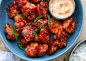 Gochujang Cauliflower Wings recipe