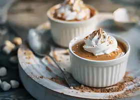 Salted Caramel Peanut Butter Mousse recipe