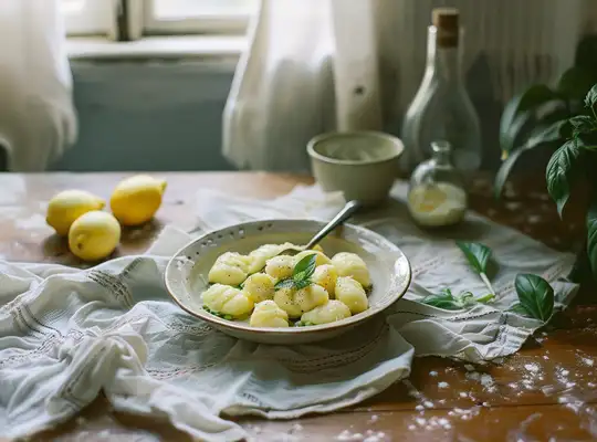 Stashcook | Gnocchi with Zucchini, Lemon & Pecorino