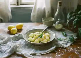 Gnocchi with Zucchini, Lemon & Pecorino recipe