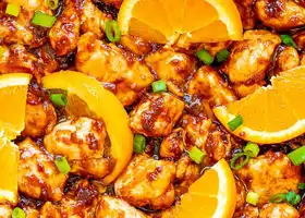 Healthier Orange Chicken recipe