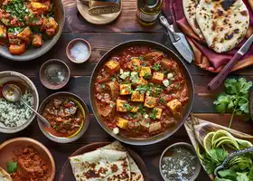 Spiced Paneer Tomato Curry recipe