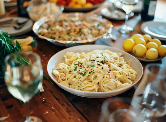 Stashcook | Lemony Artichoke & White Bean Fettuccine