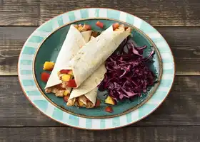 Peachy Pork Tacos with Tangy Summer Slaw recipe