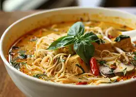 Coconut Curry Noodle Soup recipe