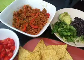 10 Minute Tvp Tacos recipe