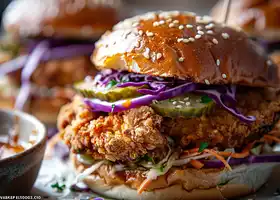 Crispy Pickle and Spicy Mayo Chicken Sandwich recipe