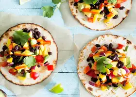 Mango and Black Bean Tacos recipe