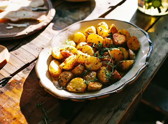 Stashcook | Herb-Infused Crispy Roasted Potatoes