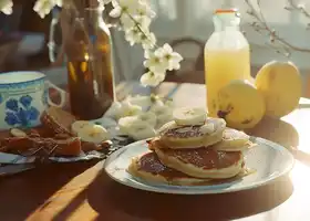 Easy 30 Minute Banana Pancakes recipe