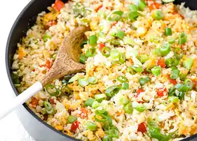 Keto Cauliflower Fried Rice recipe