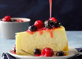 New York Cheesecake with Shortbread Crust recipe