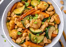 Easy Chicken and Zucchini Stir Fry recipe